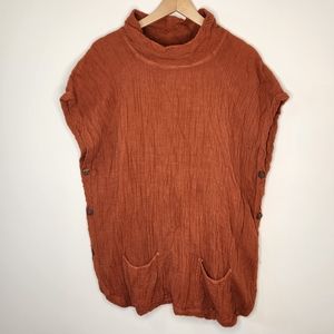 Women’s Crinkle Cotton Tunic